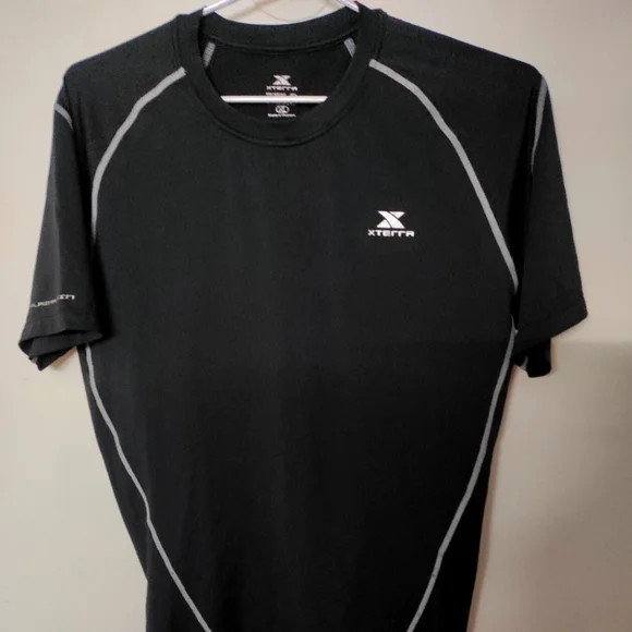 Round Neck Black Active Wear(UNISEX) - Picture 1 of 7